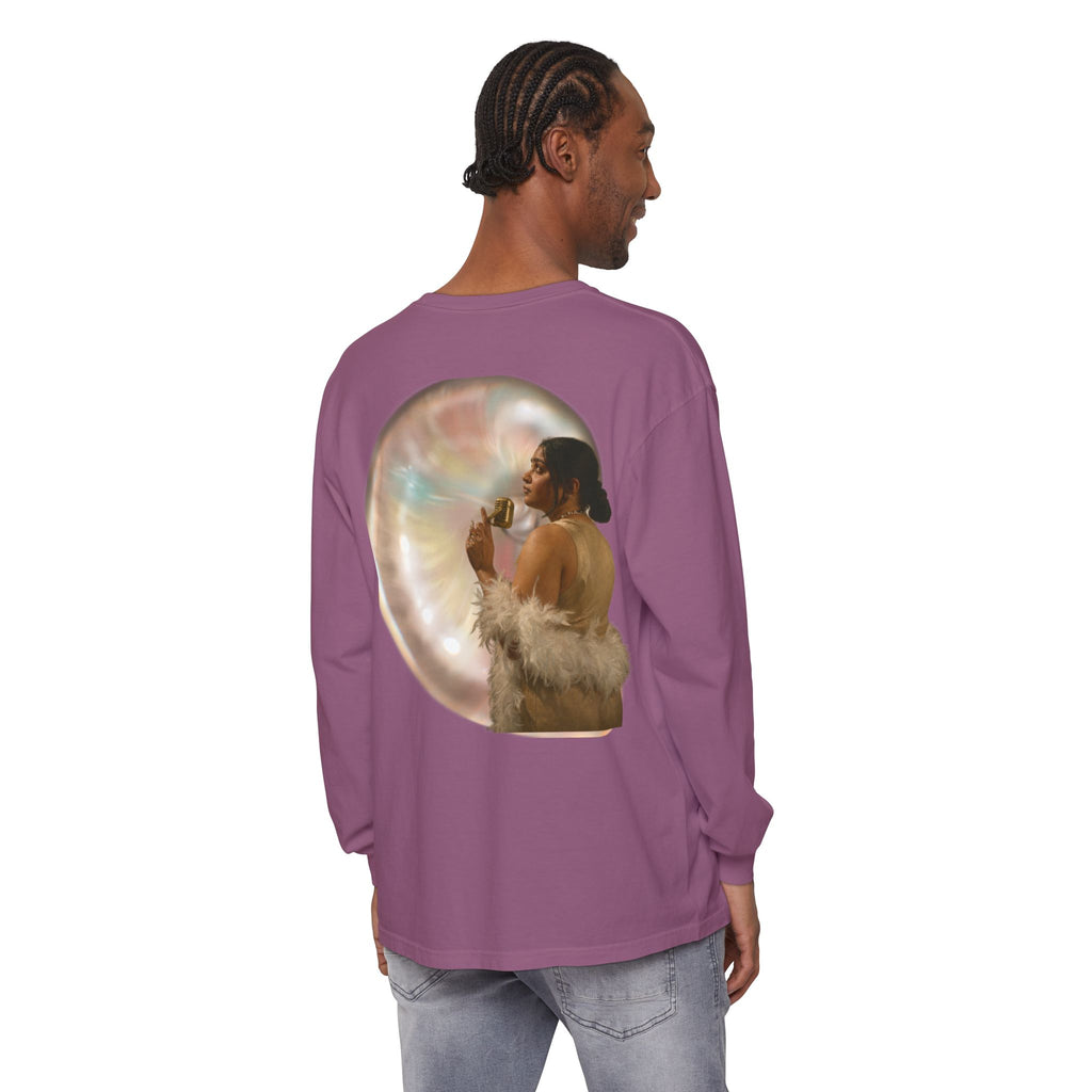 Unisex Garment-dyed Long Sleeve T-Shirt