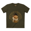 Vintage Vanity Tee — Antique Mirror & Shell Art Graphic T-Shirt