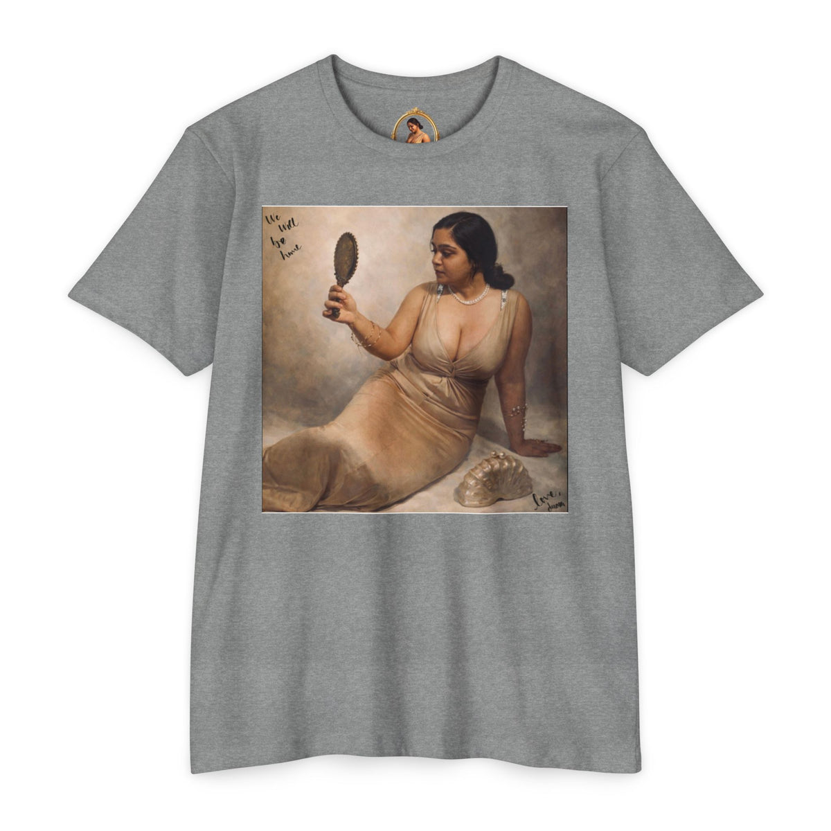 Drashti Unisex CVC Jersey T-shirt