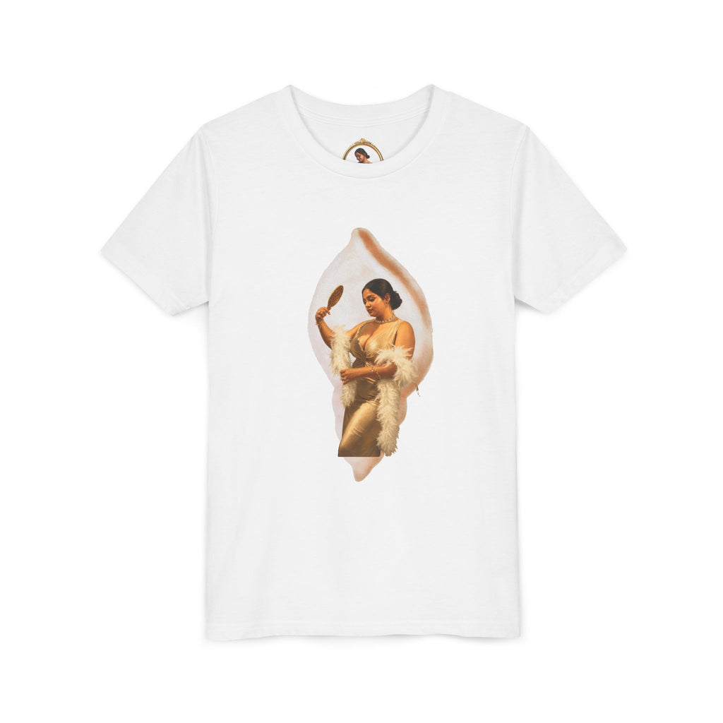 Drashti Youth Tee — Vintage Graphic with “We Will Be Home” Back Text