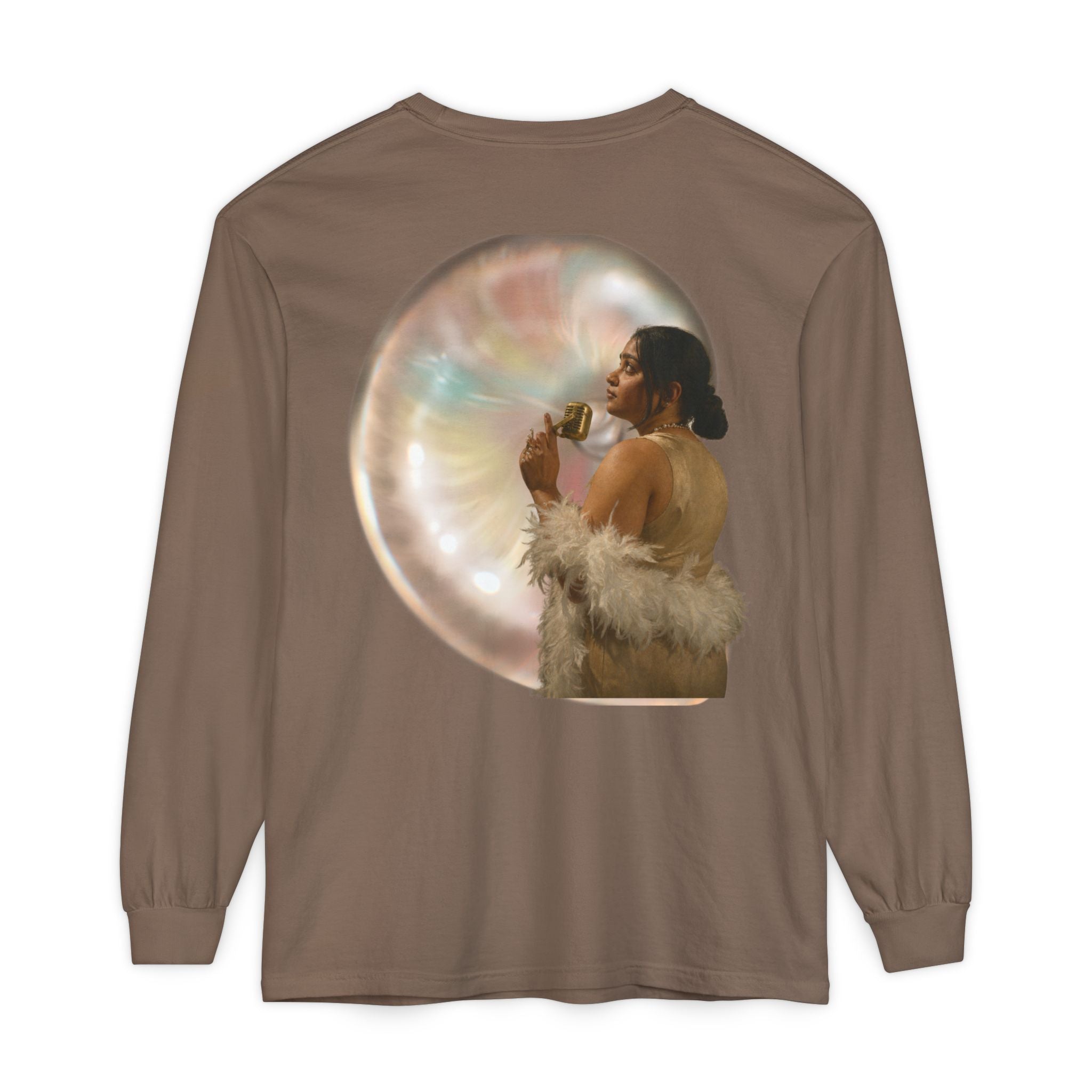 Unisex Garment-dyed Long Sleeve T-Shirt