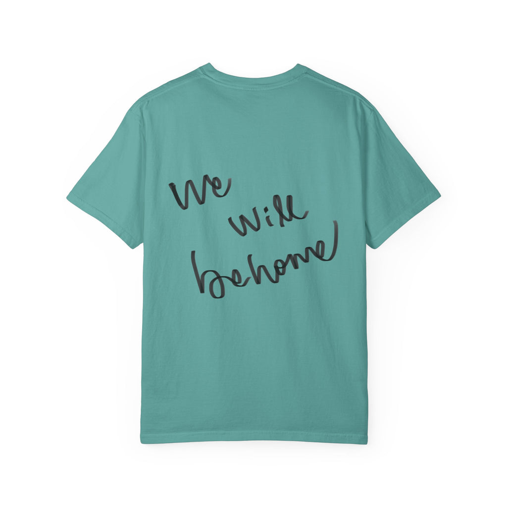 T‑Shirt — Retro Glam Woman with Iridescent Bubble | 'We Will Become' Graphic Tee