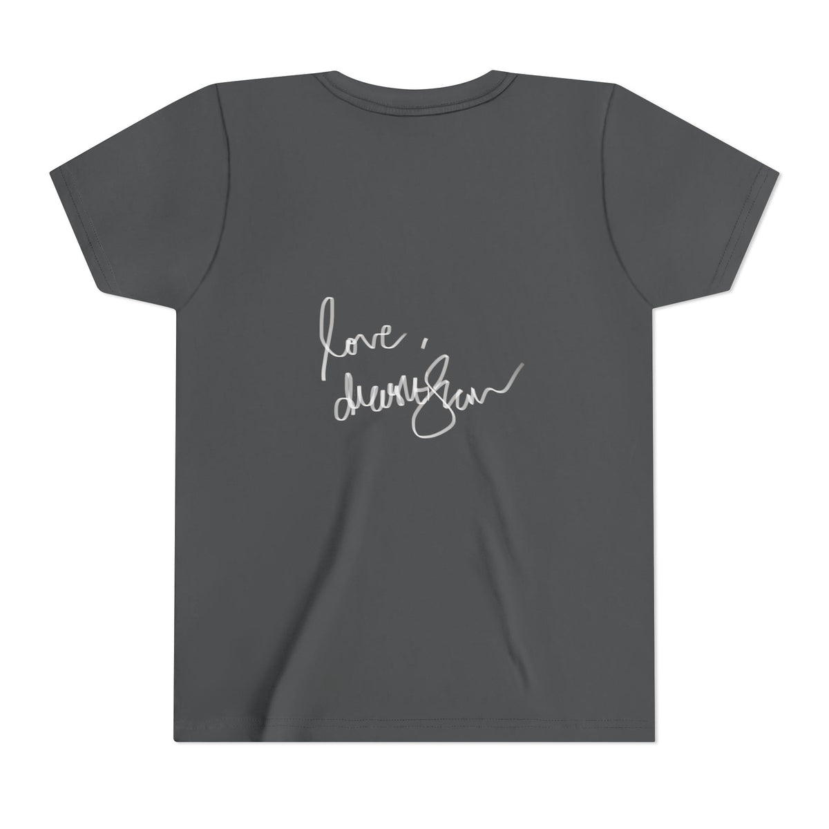 Drashti Youth Tee — Vintage Graphic with “We Will Be Home” Back Text