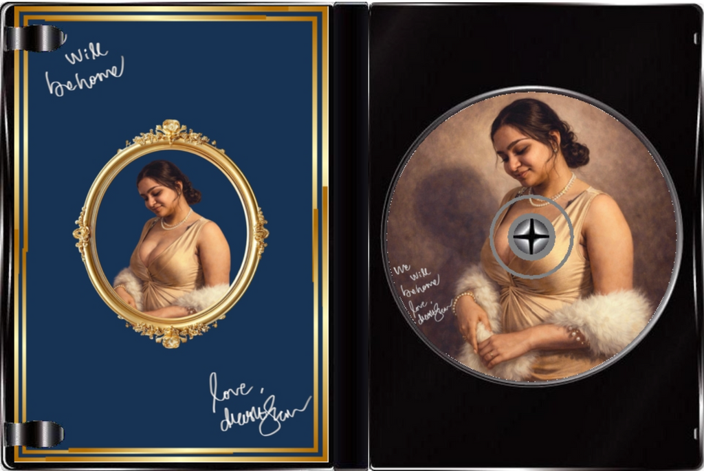 WE WILL BE HOME CD with DVD sleeve